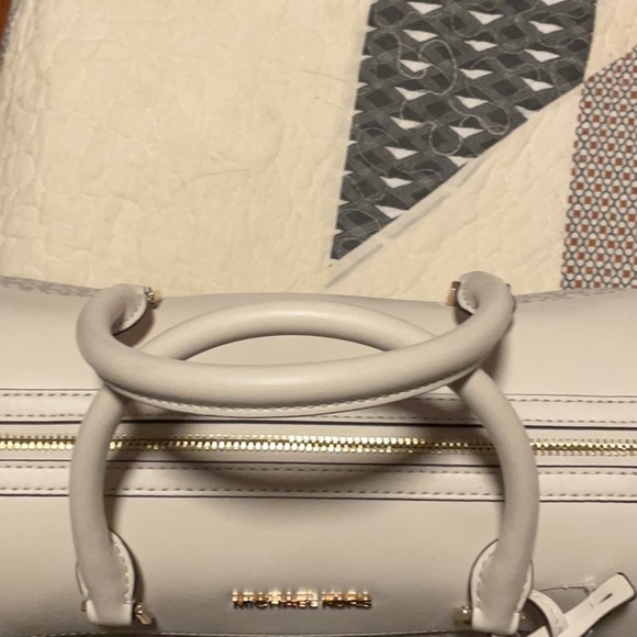 Michael Kors Cream and Tan Satchel with Signature Style - Picture 13 of 13
